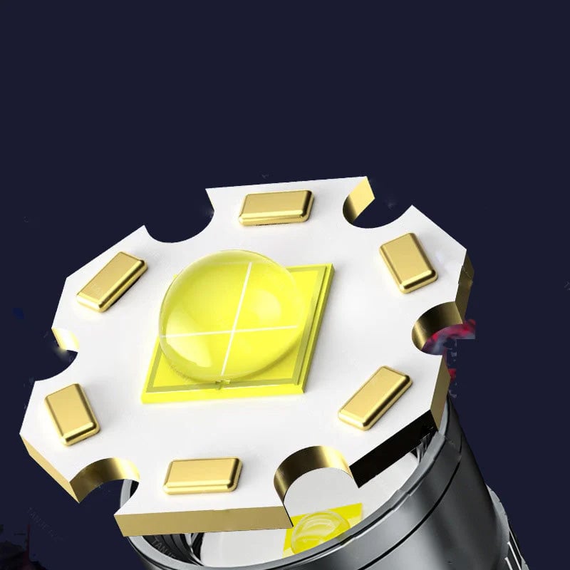 Kraftfull pannlampa med ultralång livslängd