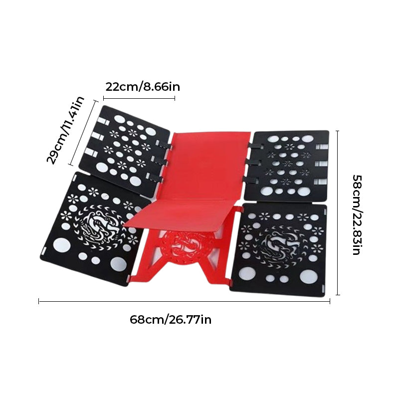 Fast, Efficient, and Tidy Clothes Folding Board