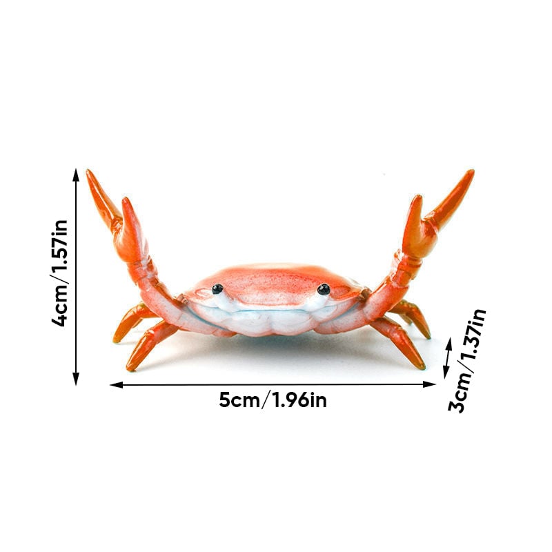 Realistic Crab Shaped Pen Holder