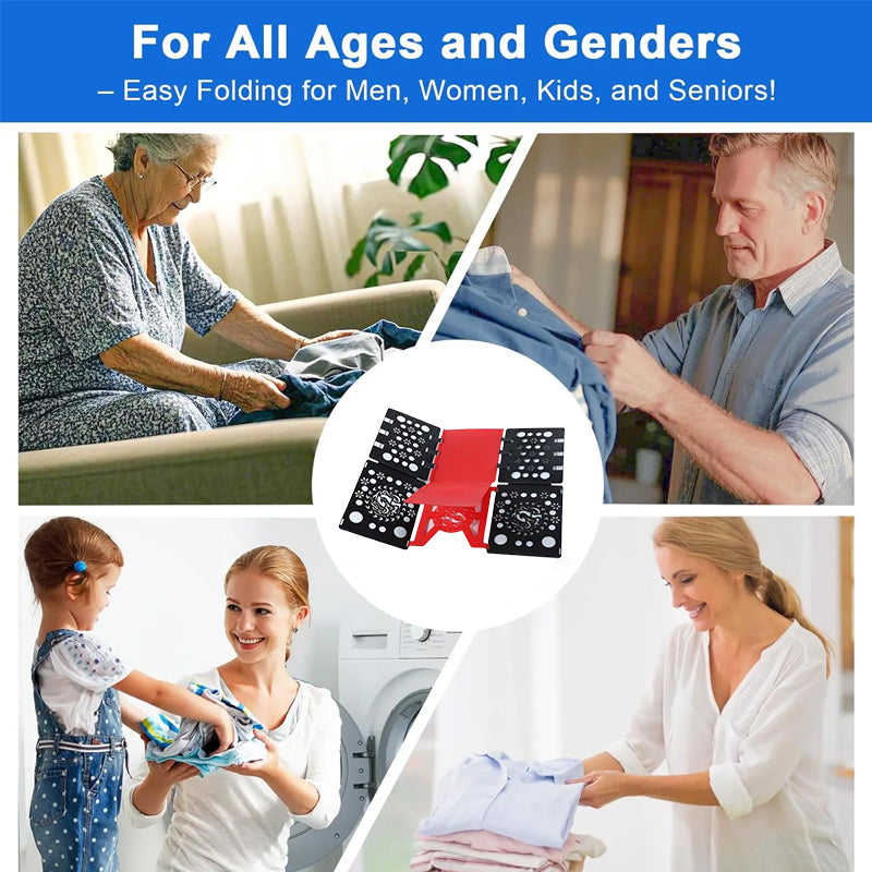 Fast, Efficient, and Tidy Clothes Folding Board