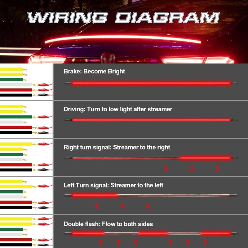 LED Tail Light Strip for Cars