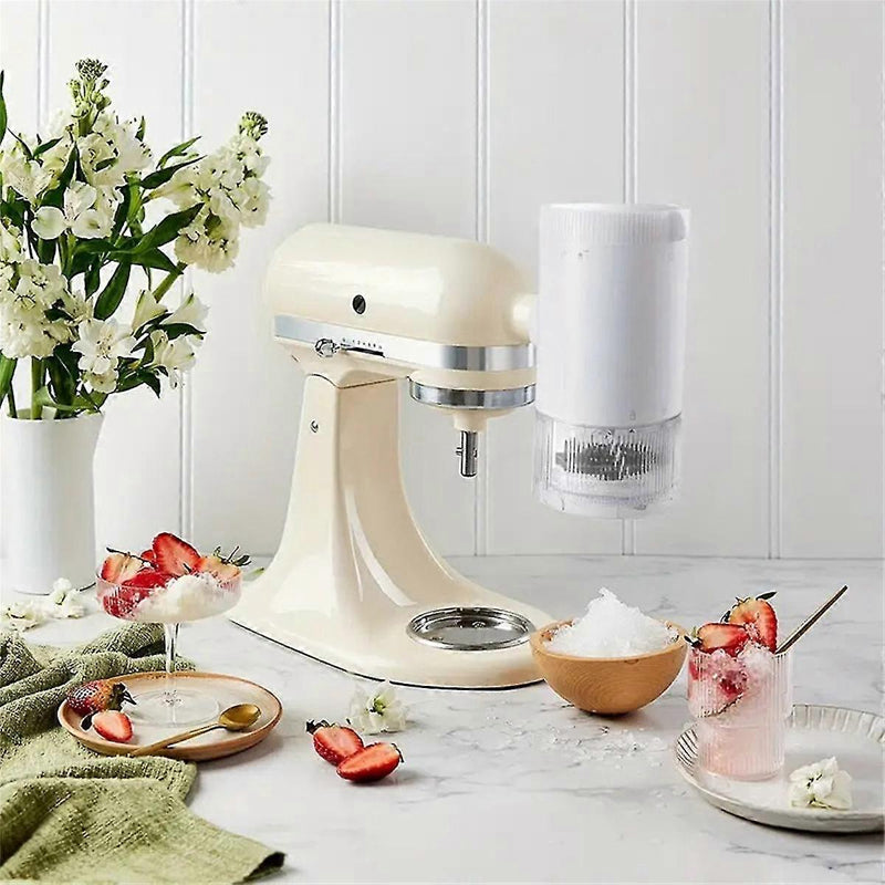 Shave Ice Attachment for Stand Mixer with 8 Ice Molds