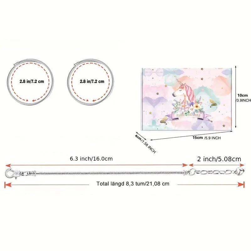 Berlockarmbandstillverkningssats för flickor