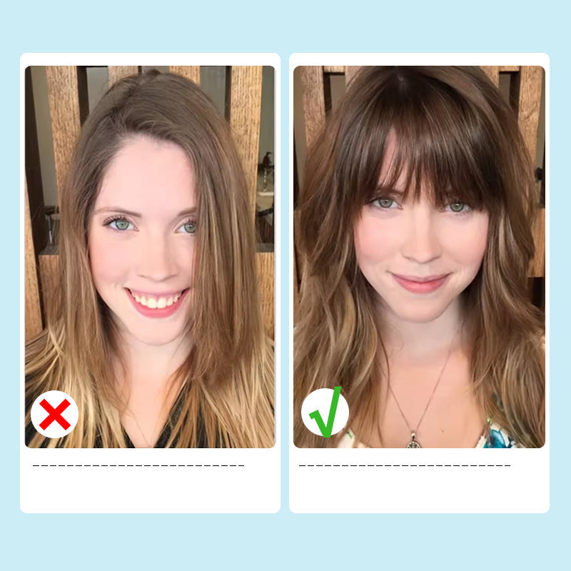 Sömlös 3D Clip-In Lugg hårförlängning