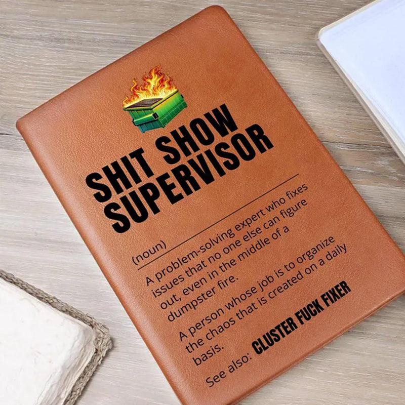 Funny Dumpster Fire Notebook