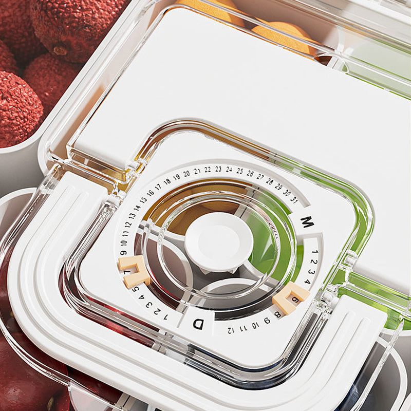 Fresh-Lock Multi-Compartment Prep & Drain Organizer