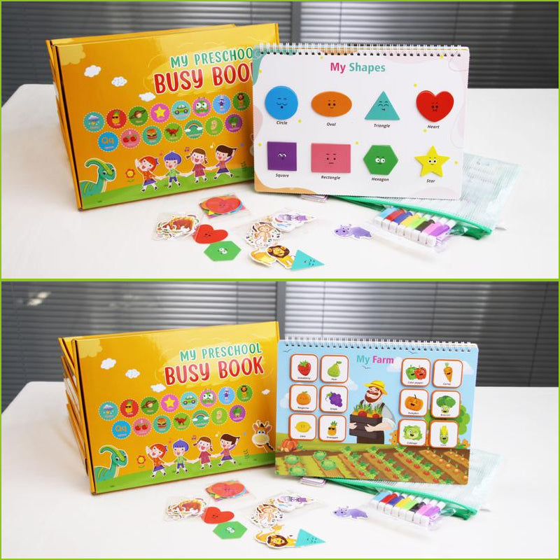 Interactive Preschool Busy Book