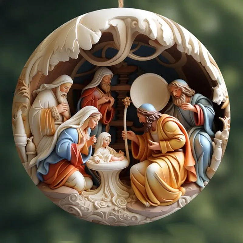 Nativity julprydnad