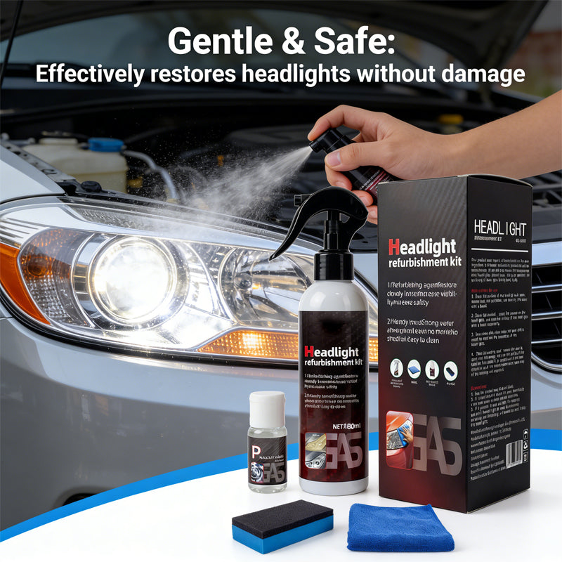 Car Headlight Restoration Kit