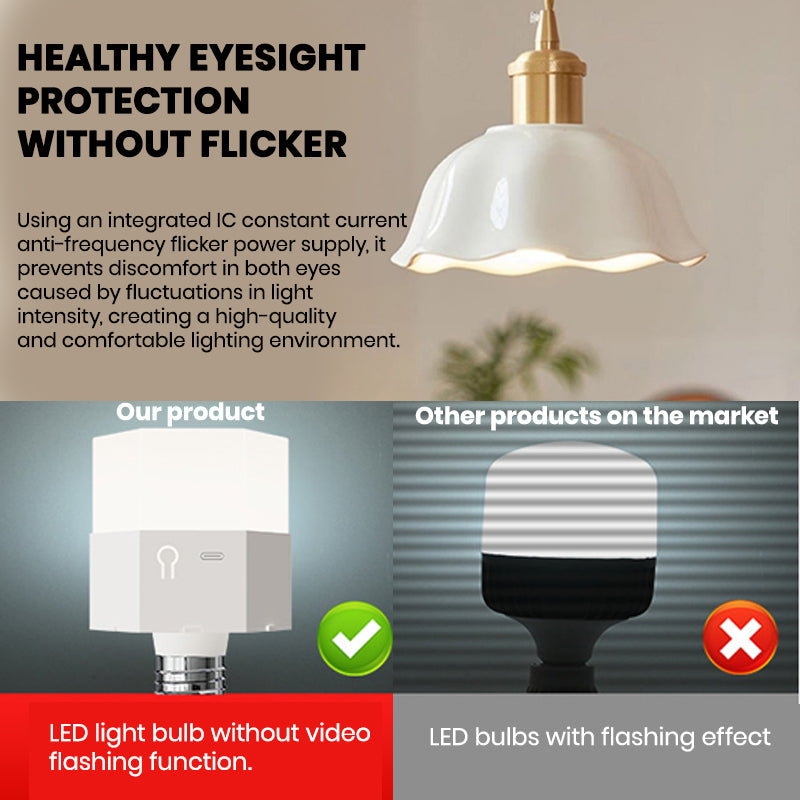 Rechargeable Emergency Light Bulbs