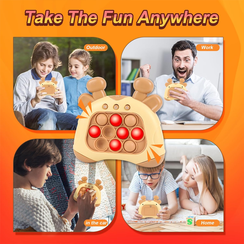 Electronic Quick Push Game Console