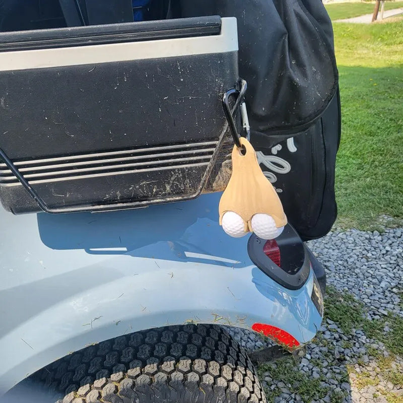 Golf Ball Testicle Sac Holder