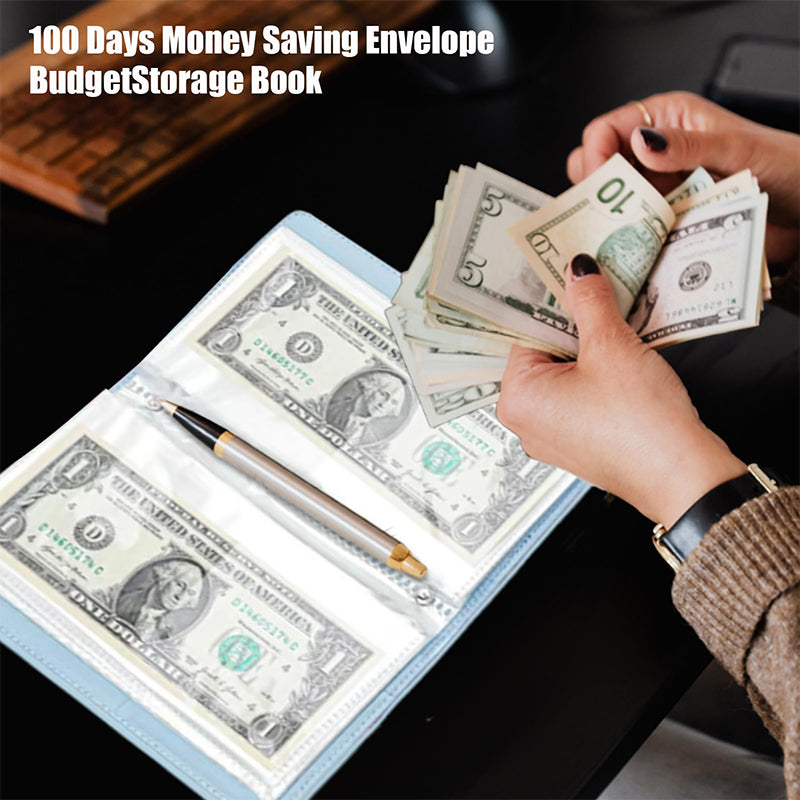 100 Days Money Saving Challenge Binder Set