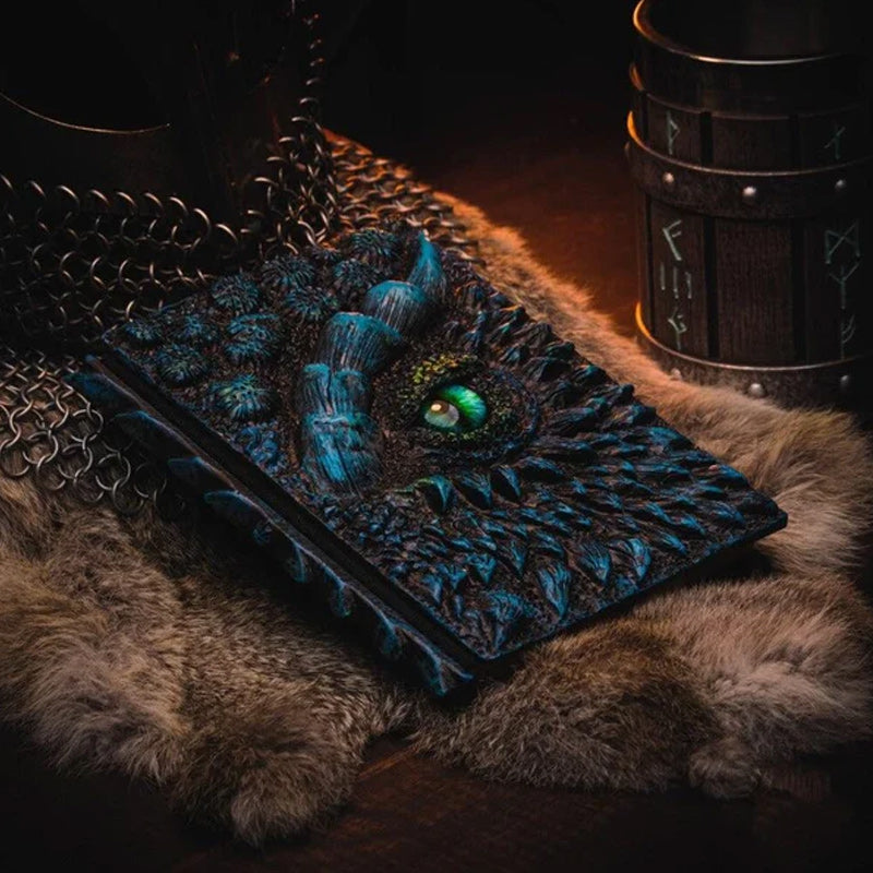 Glorious 3D 3D Dragon Journal book