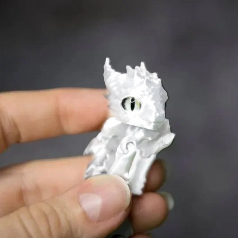 3D-tryckt ledad drake