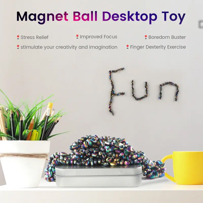 Electroplated DIY Magnetic Stones