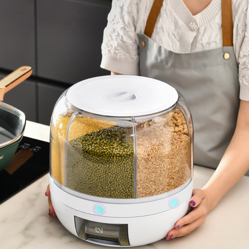 Moisture-Proof Grain Dispenser with lid