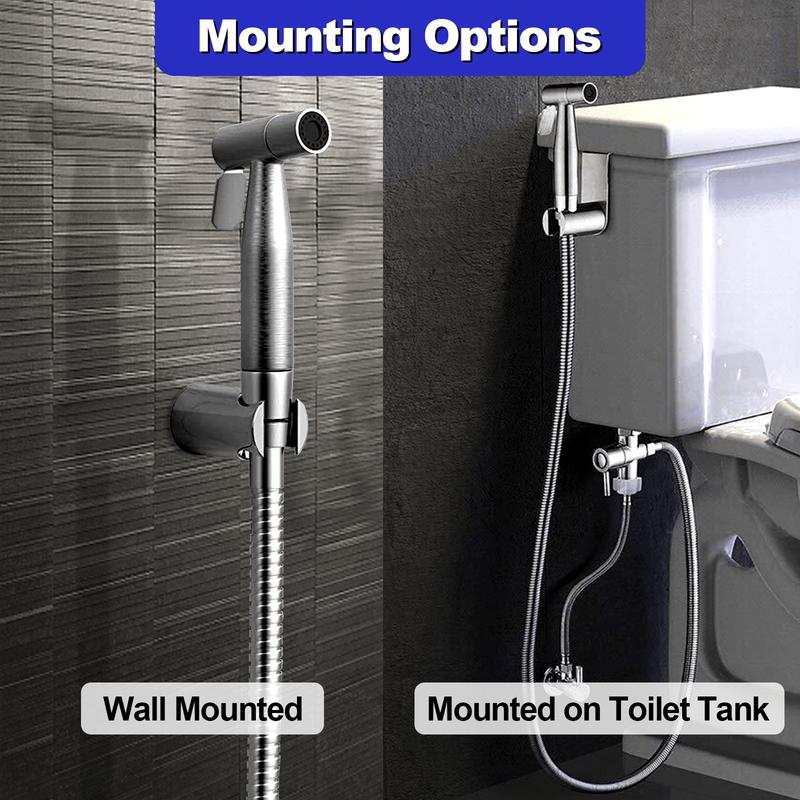 High-Pressure Toilet Cleaning Spray Gun