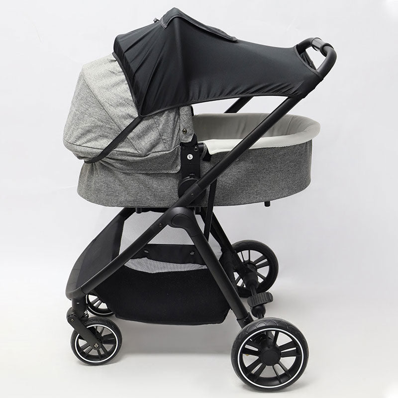 UV Protective Baby Stroller Sunshade with Top Opening