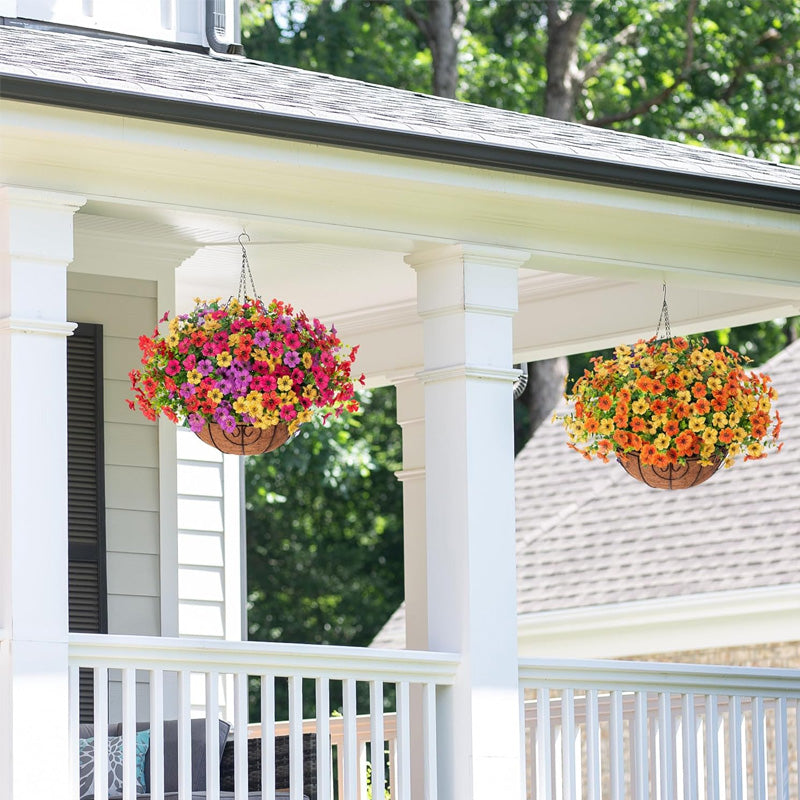 Artificial Hanging Flowers for Outdoors