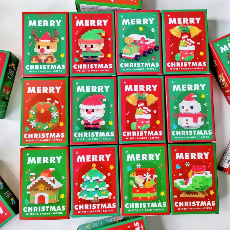 Christmas element building blocks