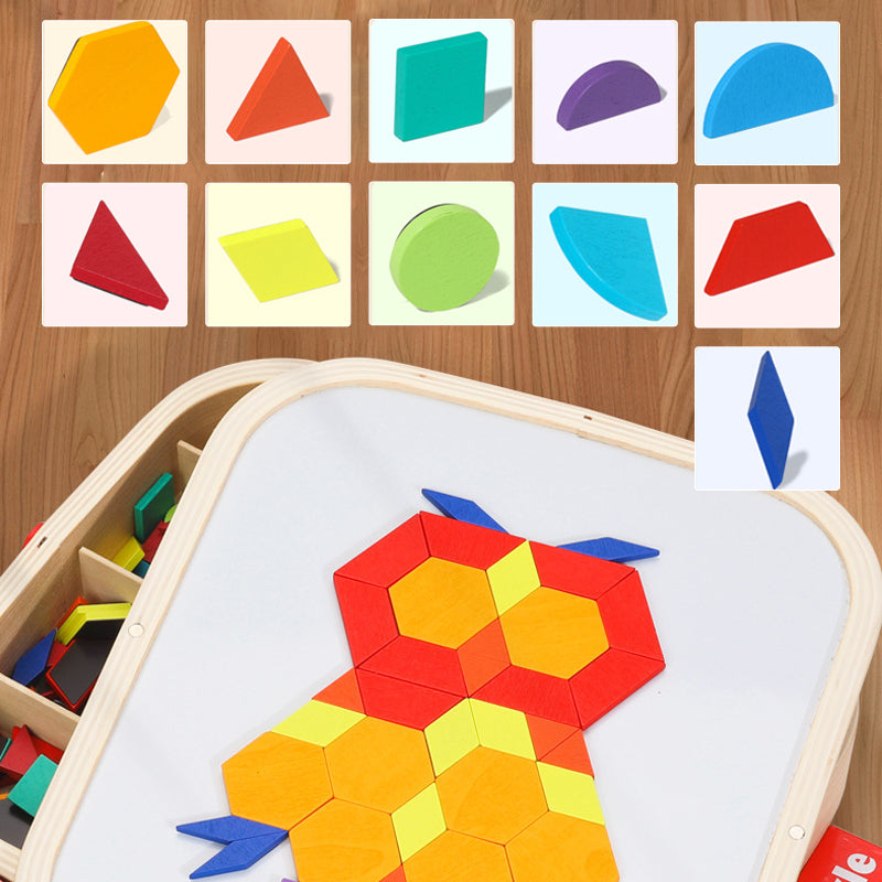 Wooden Creative Magnetic Puzzle