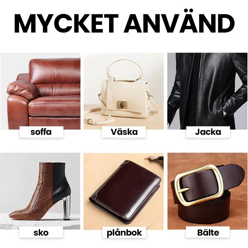 Möbelpolish och borste