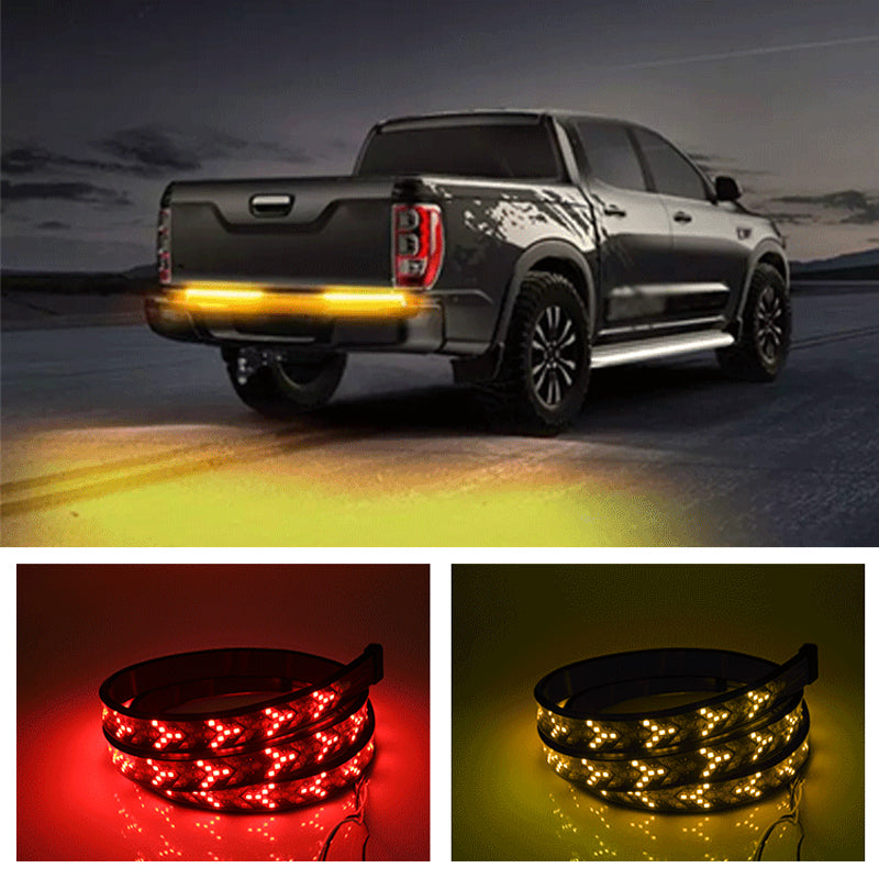 LED Tailgate Light Bar with Sequential Turn Signals & Fall Warning