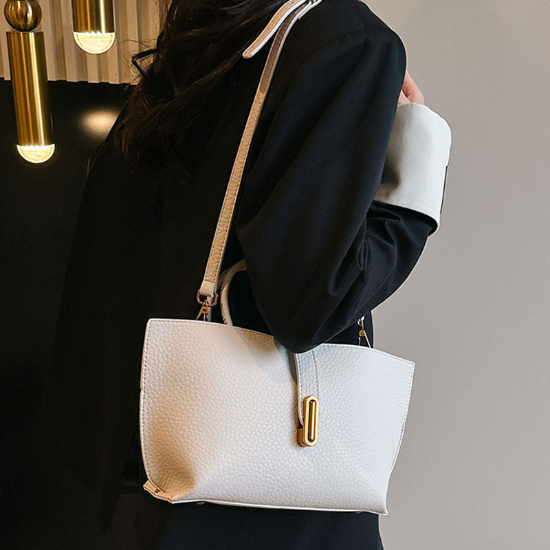 Women's Elegant Solid Color Handbag Crossbody Bag