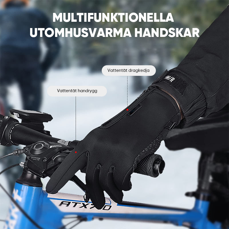 Vinter touchscreen vindskyddshandskar