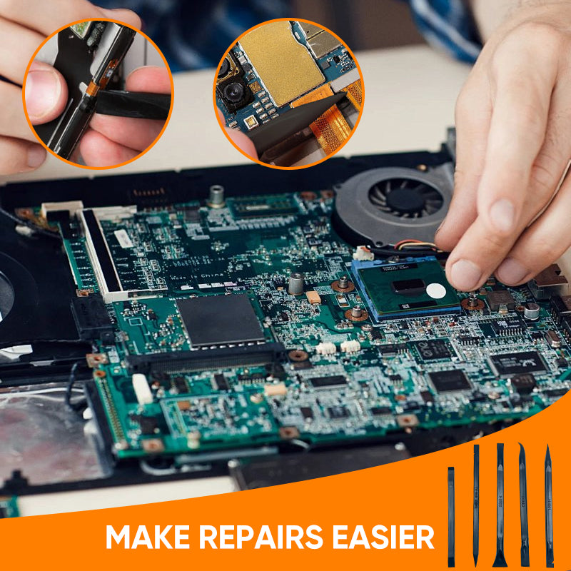 Multi-Purpose Hardened Carbon Fiber Pry Tool Kit