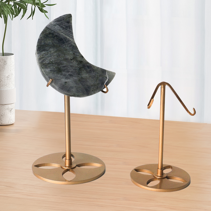 Moon Crystal on Stand