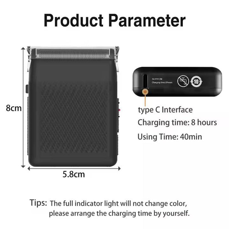 Ultra-Compact Reciprocating Electric Shaver