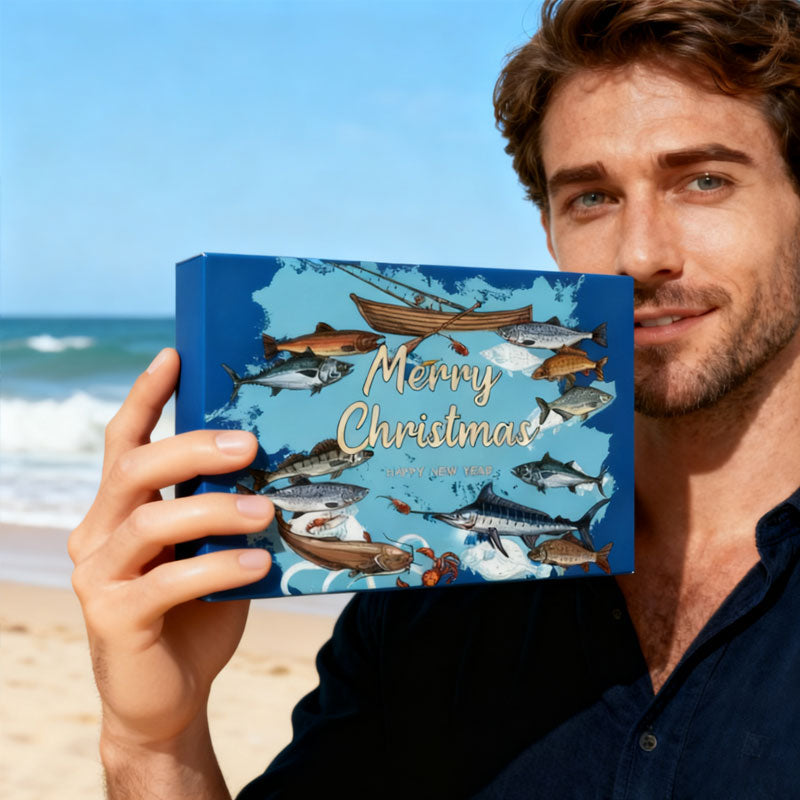 Advent Calendar Fishing Christmas Countdown