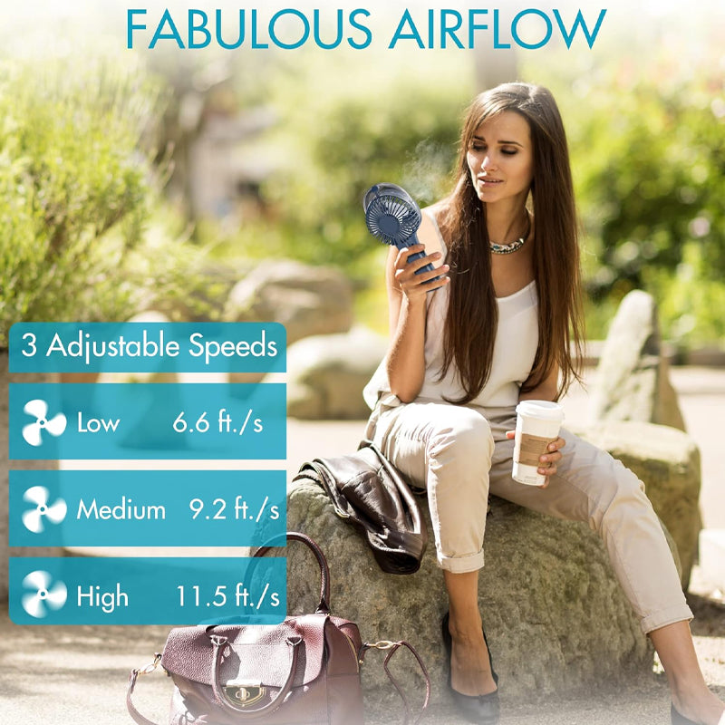 Handheld Misting Fan
