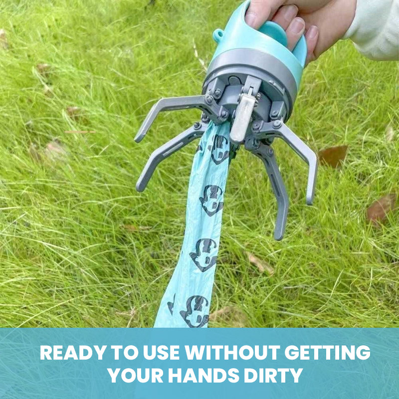 Portable Six-claw Pet Poop Scooper