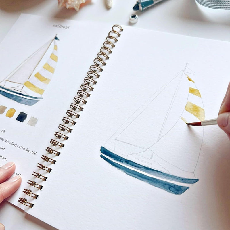 Watercolor Painting Book for Beginners