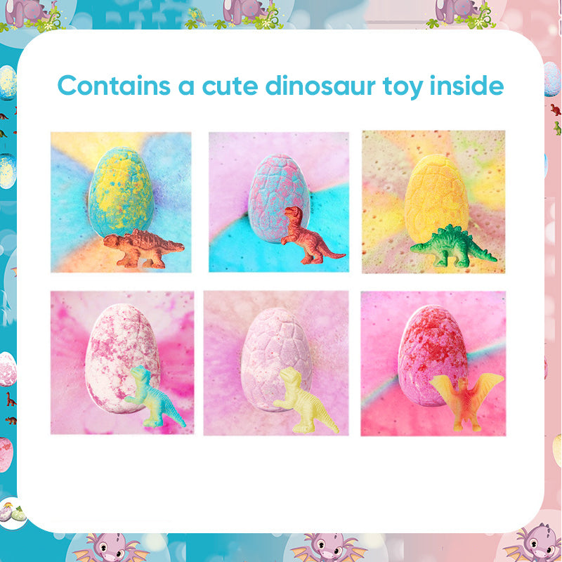 Kids Dinosaur Egg Bath Bombs