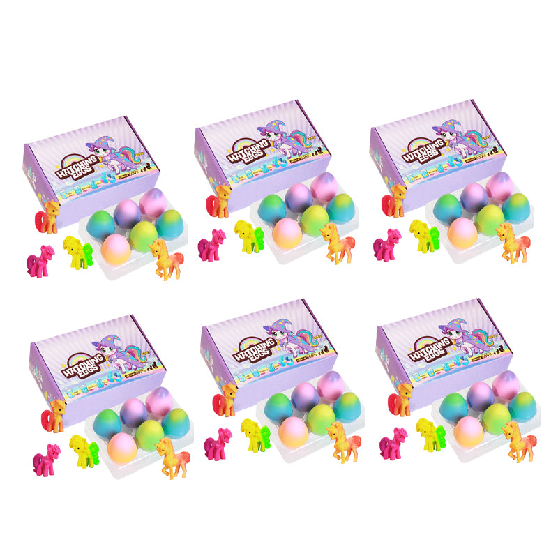 Magical Water-Hatching & Growing Unicorn Surprise Eggs