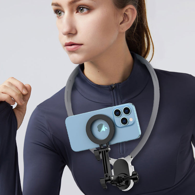Anti-Shake Magnetic phone neck holder