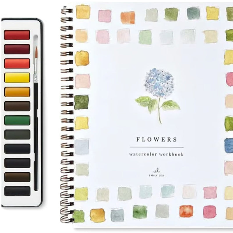 Watercolor Painting Book for Beginners
