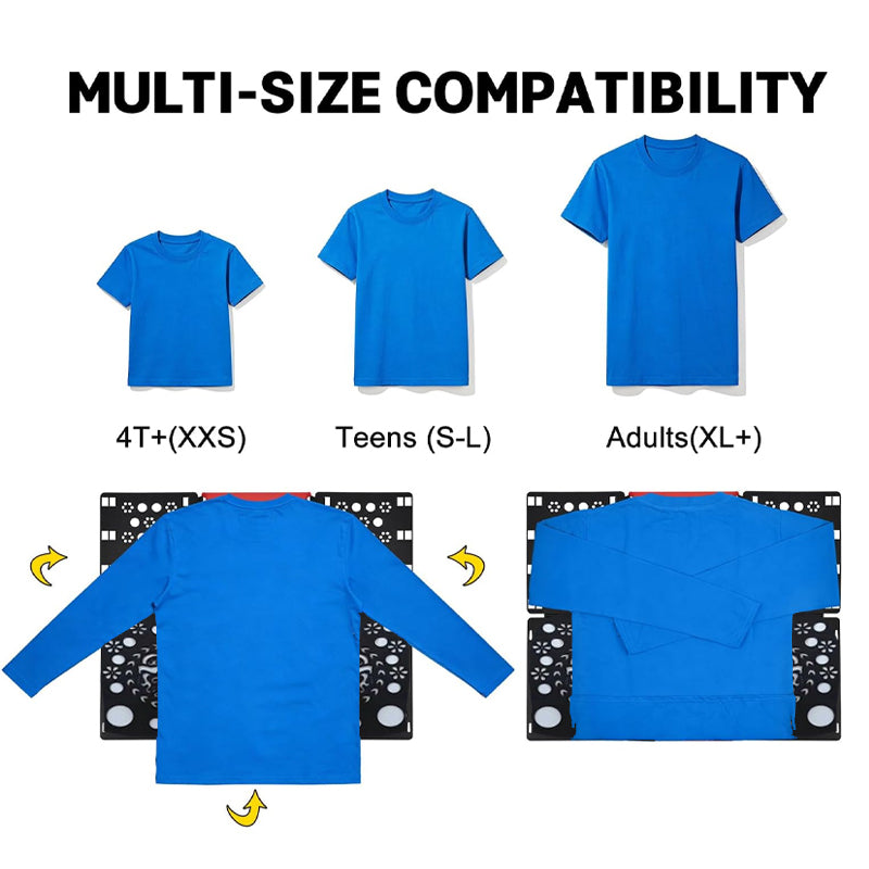 Fast, Efficient, and Tidy Clothes Folding Board