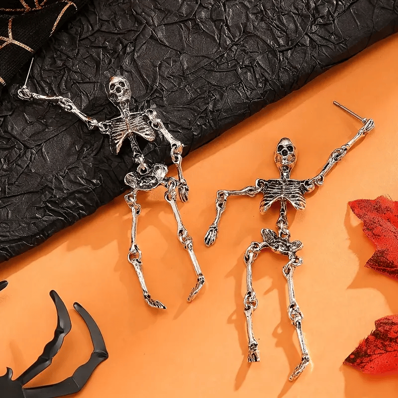 Halloween Horror Personality Skull Earrings