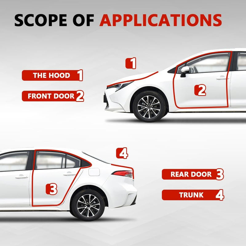 Z-Shape Automotive Weather Stripping