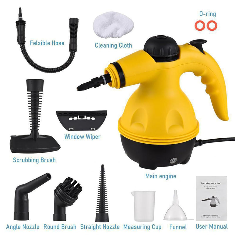 Handheld Steam Cleaner with 360° Rotating Nozzle