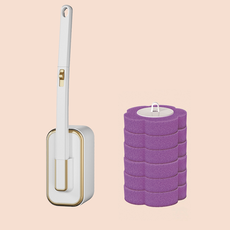 Wall Mounted Toilet Brush Set
