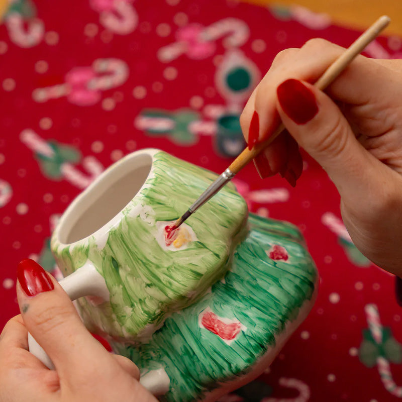 Christmas Tree DIY Mug Painting Kit