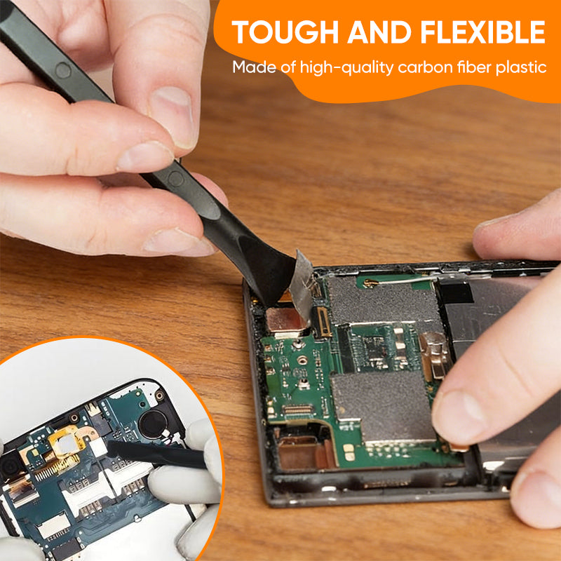 Multi-Purpose Hardened Carbon Fiber Pry Tool Kit