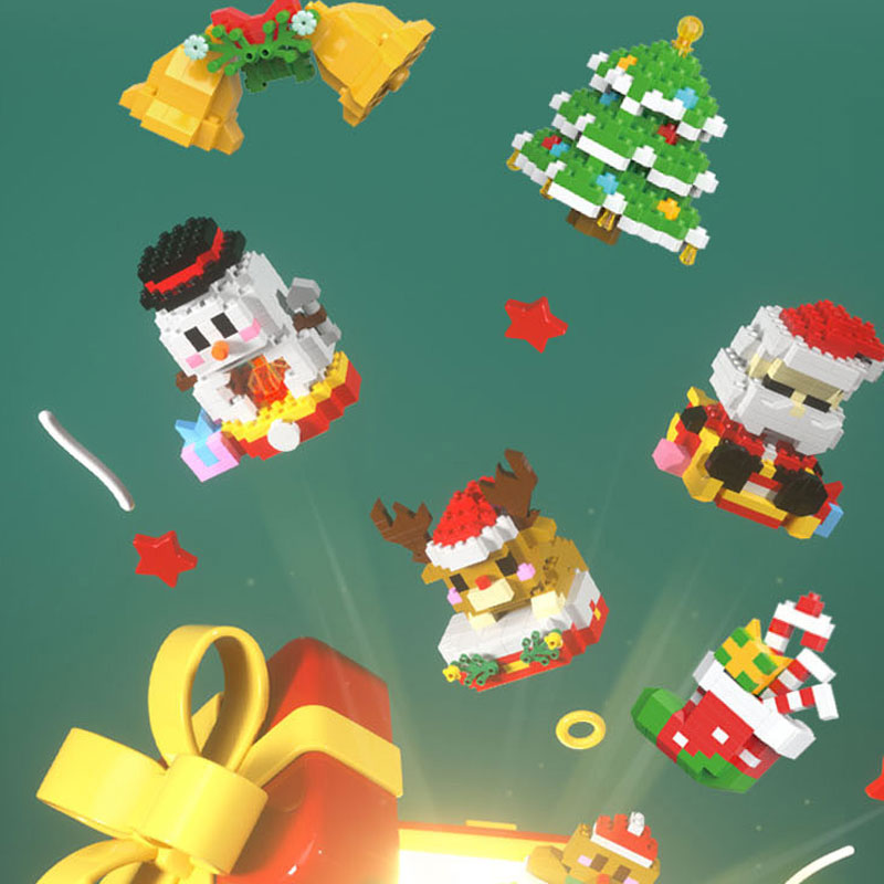 Christmas element building blocks