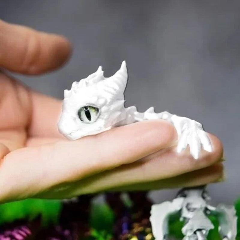3D-tryckt ledad drake